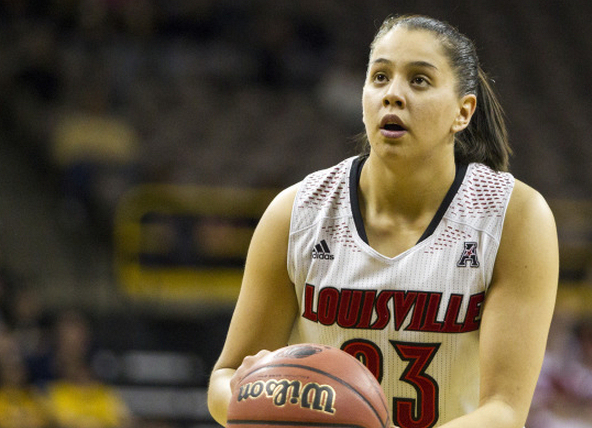 Shoni Schimmel gears up for the 2014 WNBA Draft on ESPN2