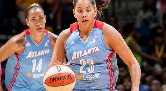 Shoni Schimmel closing out the regular season the way she started
