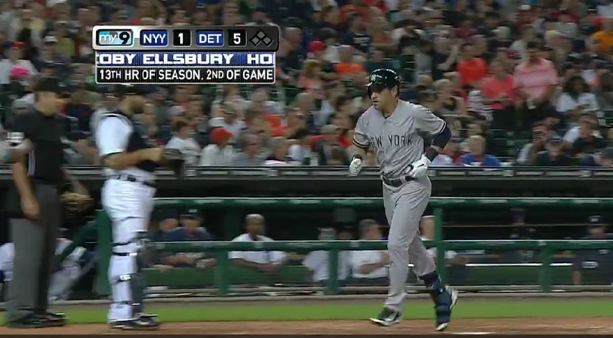 Jacoby Ellsbury’s two homers not enough for Yankees
