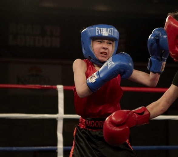 12 Year Old Maria Moore Claims Second World Boxing Title