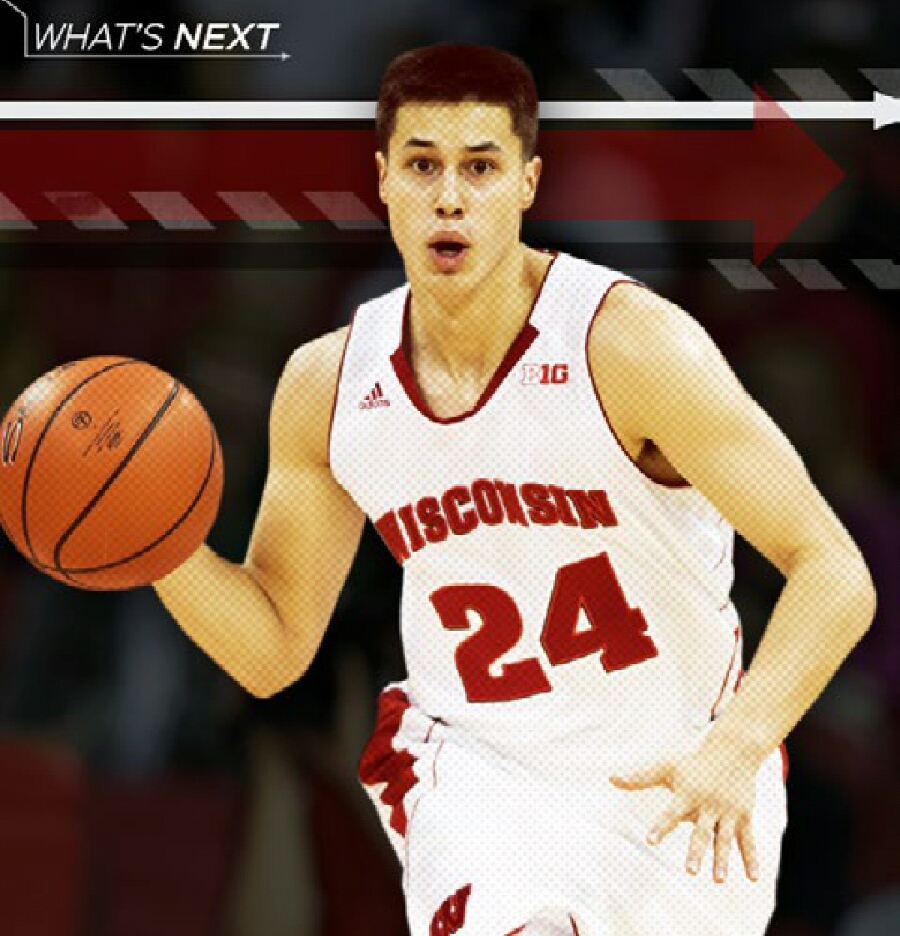 Bronson Koenig; From University of Wisconsin Varsity Magazine; August 2014