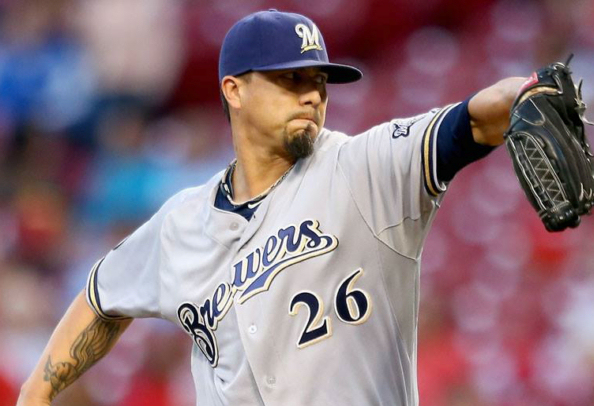 Kyle Lohse (Nomlaki Tribe) tosses a two-hitter for his ninth career shutout; Brewers Win 5-0