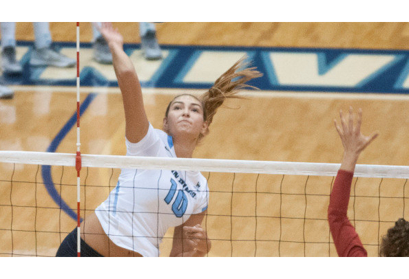 Lauren Schad (Cheyenne River Sioux) finishes with 15 Kills as Toreros Topple Long Beach State 3-1