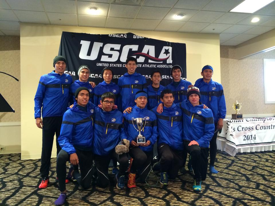 Dine College Women Capture 2014 USCAA Cross Country National