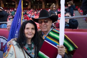 Dee & Annette Ketchum represented the Delaware Tribe