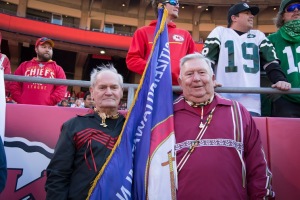 Roy Slavin & Jon Boursaw  (Citizen Potawatomi Tribe) /Photo by Reid Williams