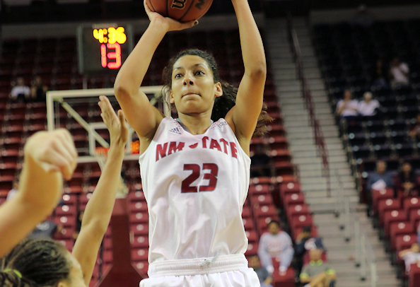 Abby Scott (Warm Springs Tribe) and NMSU Aggies Voted Preseason Favorite to Win Western Athletic Conference