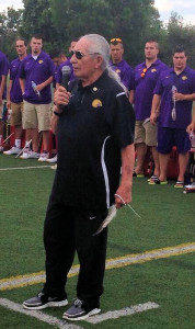 Oren Lyons at the World LAX championships in 2014.