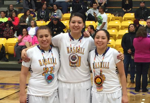 Haskell Indian Nations University Women’s Basketball Takes Down Central Christian on Senior Day