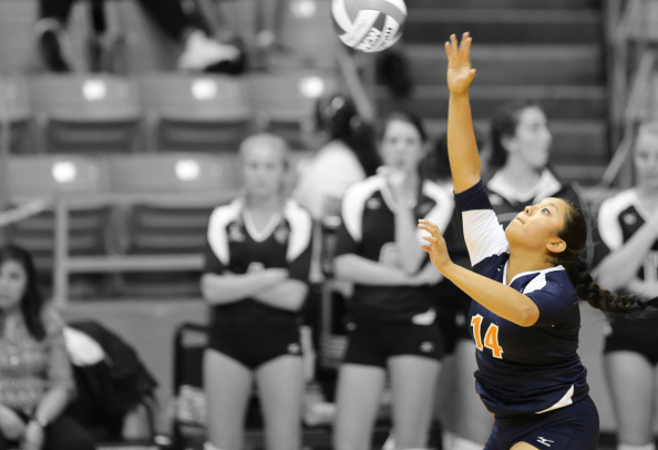 UTEP Volleyball Falls to Denver; Naomi Whitehair (Navajo) finishes with 7 digs for Miners