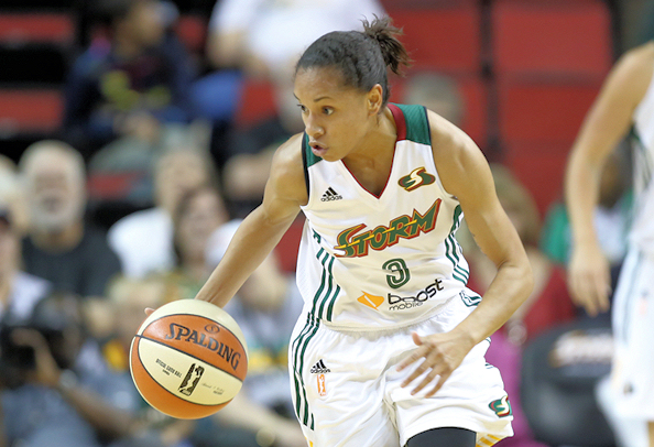 Angel Goodrich (Cherokee Nation) sets Career-Highs in Season Finale with the Seattle Storm