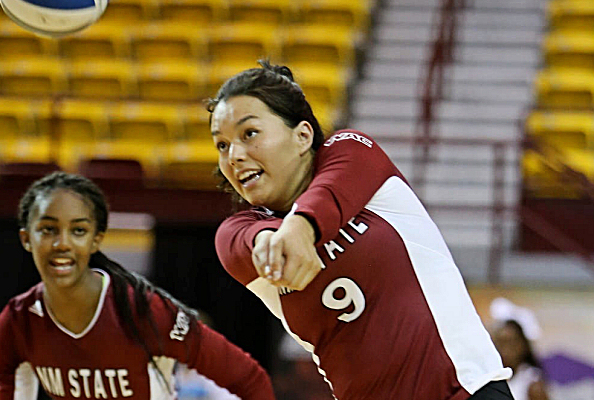 Bradley Nash (Navajo) has 14 Kills for Aggies who win 6th Straight with 3-1 Win at CSU Bakersfield