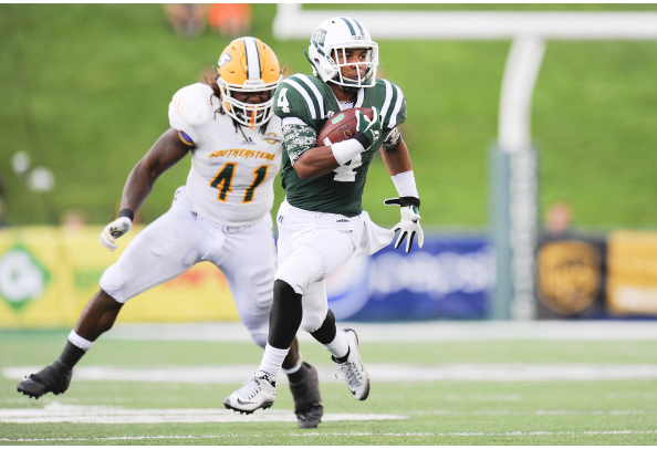 Ohio Bobcats Papi White (Seminole/Creek) has Breakout Game in 35-14 Win over Southeastern Louisiana