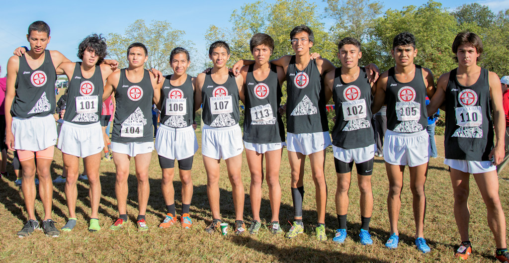 Bacone XC Men's Team/Photo by Reid Williams