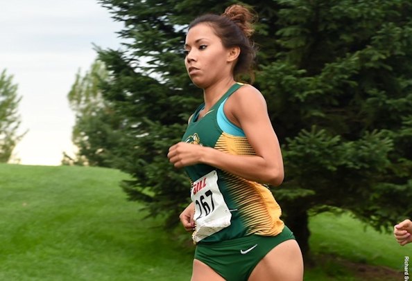 Brittany Brownotter (Standing Rock Sioux) is one of the top three performers back for NDSU Women’s Cross Country