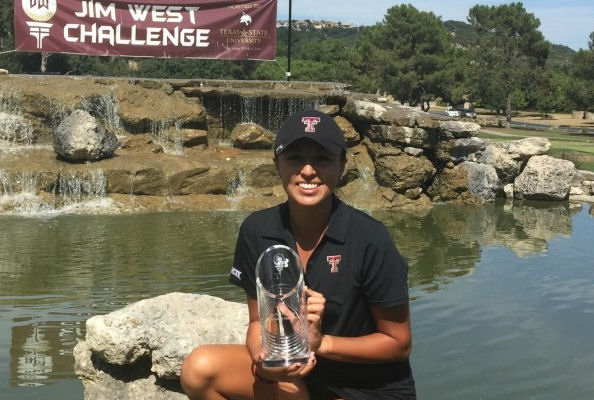 Texas Tech’s Gabby Barker (Shoshone/Paiute) Ties for 1st Place at Jim West Challenge Golf Tournament