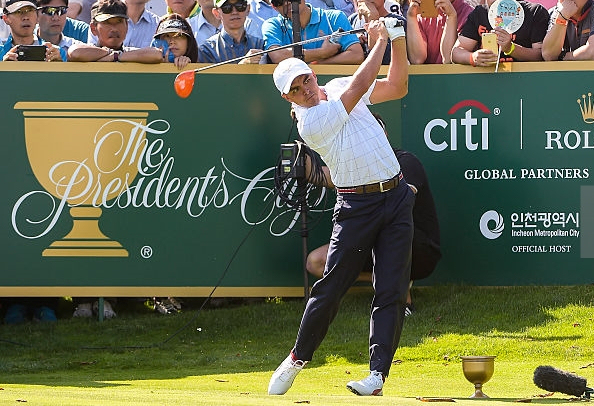 Rickie Fowler (Navajo) Wins First Team Point as USA Takes 4-1 Lead over Internationals at the President’s Cup