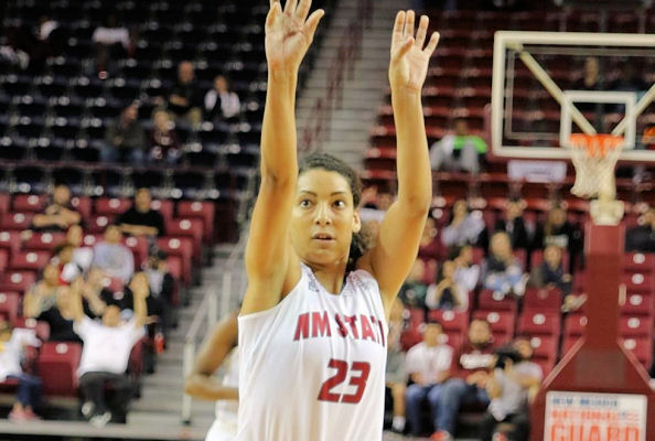 Abby Scott (Warm Springs Tribe) Hits Clutch Free Throws as Aggies narrowly escaped Sacramento State, 80-77
