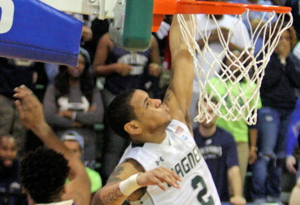 Dwaun Anderson (Grand Traverse Tribe) Scores 11 Points for Wagner who Battle Seton Hall To Wire Before Falling 69-59