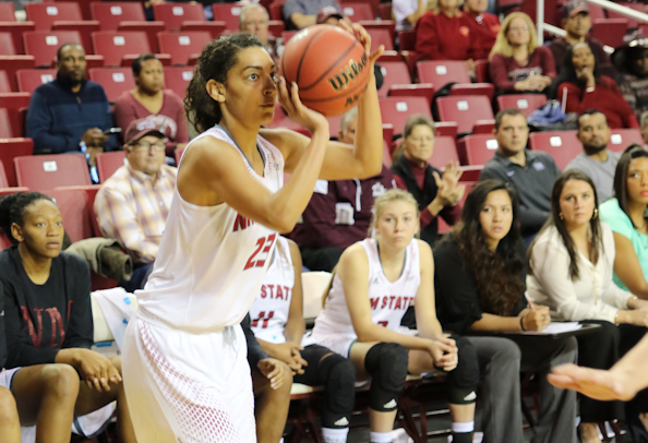 Abby Scott (Warm Springs Tribe) Scores Team-High 15 Points as Aggies Edged By Miners in I-10 Thriller