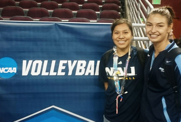 Lauren Schad (Sioux) has 5 Kills as Toreros Sweep Away NAU, Advance to NCAA Second Round