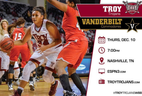 Troy Women Take NCAA’s Top Offense to Vanderbilt; Caitlyn Ramirez (Seminole) is Troy’s second leading scorer at 14.4 PPG