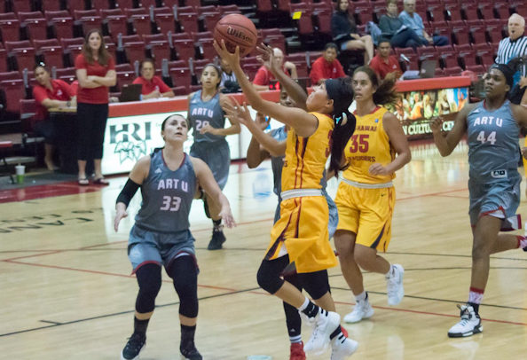 Celeste Claw (Navajo) Scores Career-High 30 Points as Seasiders’ fall 81-92 to Academy of Art