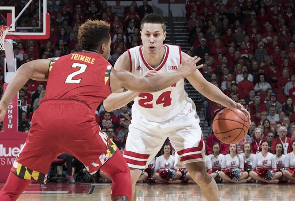 Bronson Koenig (Ho-Chunk Nation) hits late 3-pointer, but No. 3 Maryland Terps answer with last-second 3 to win