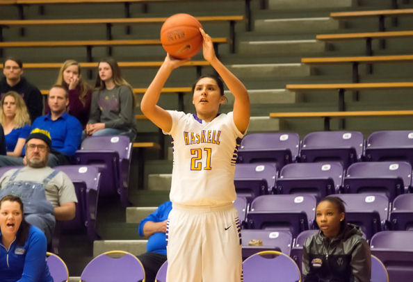 Haskell Indian Nations University Women’s Basketball Handle Sterling College with 63-53 Win on the Road