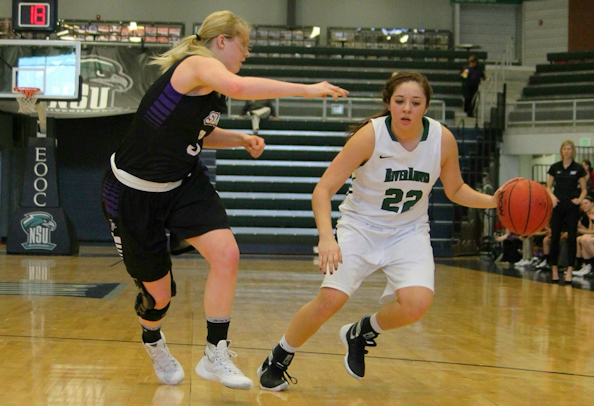 NSU Women’s basketball snaps skid with win over LWU; Kylie Looney (Cherokee Nation) adds 13 Points for RiverHawks