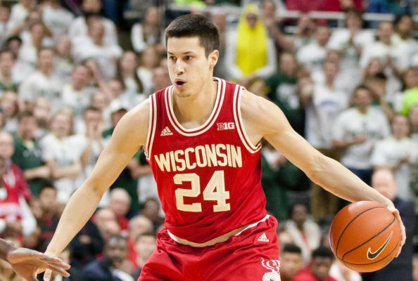 Bronson Koenig (Ho-Chunk Nation) Scores 12 Points for Badgers in loss at Michigan State