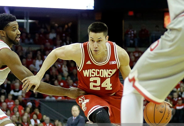 Bronson Koenig (Ho-Chunk Nation) Scores 13 Points for Wisconsin who beat Ohio State, 79-68