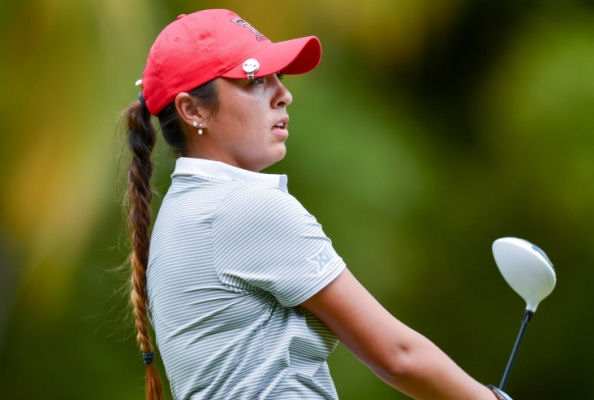 Texas Tech sophomore Gabby Barker (Shoshone/Paiute) has been named the Big 12 Golfer of the Month