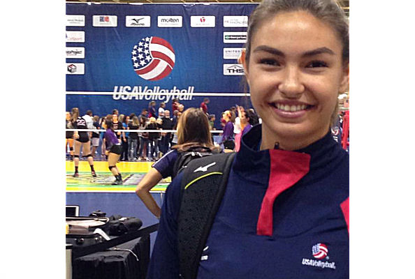 Lauren Schad (Cheyenne River Sioux) Invited by USA Volleyball to open tryouts for the U.S. Women’s National Team