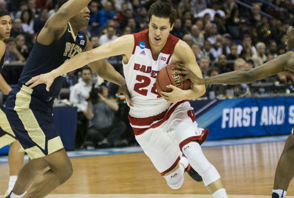 Bronson Koenig (Ho-Chunk) and Badgers Survive and Advance in 47-43 Win over Pitt in 1st Round of NCAA’s
