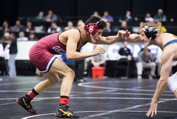 Davion Jeffries (Muscogee Creek) and Five Other Sooners to Compete in the NCAA Wrestling Championships in NYC