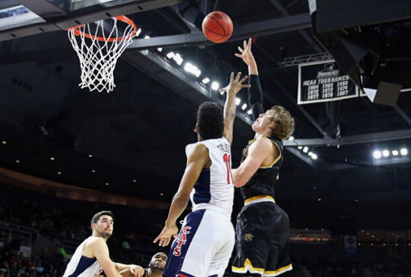 Ron Baker (Citizen Potawatomi) Scores 13 Points as Shockers Dispatch of Arizona in First Round