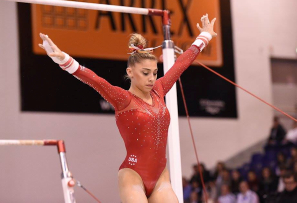 Ashton Locklear (Lumbee Tribe) named to the 12-gymnast USA squad that will compete at the City of Jesolo (Italy) Trophy, April 1-2