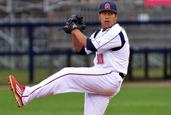 Kevin Hill (Muscogee Creek) was named to the 2016 National Pitcher of the Year watch list