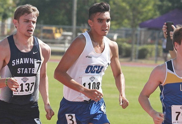 OCU’s Mackenzie Wahpepah-Harris (Kickapoo Tribe) Wins the 1500m Run at the 89th Annual Kansas Relays