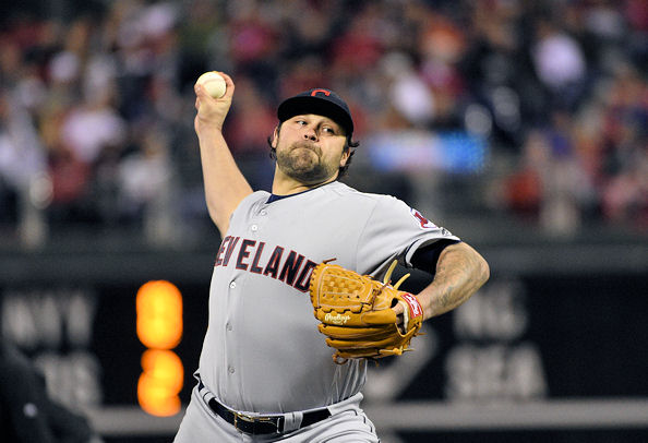 Joba Chamberlain (Winnebago Tribe) getting job done for Cleveland Indians