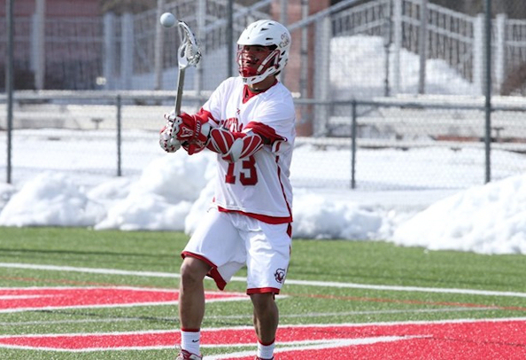 Senior Zach Hopps (Mohawk) became the SUNY Cortland’s career-scoring leader and also ties the career mark for assists