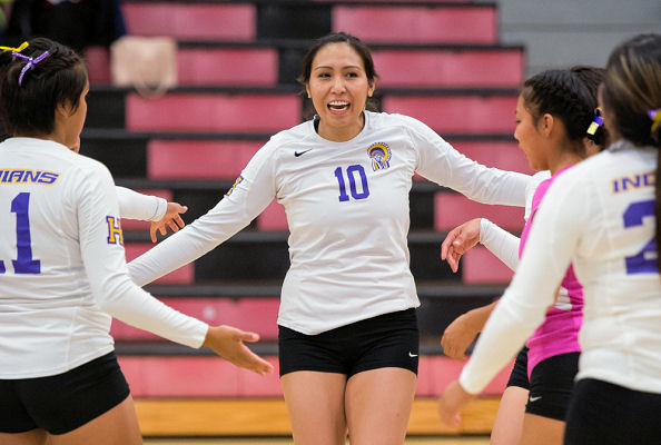 Aspen Sheperd (Navajo) has 15 Kills as Haskell Indian Nations University Women’s Volleyball Drops Season Opener to Lindenwood-Bellevue