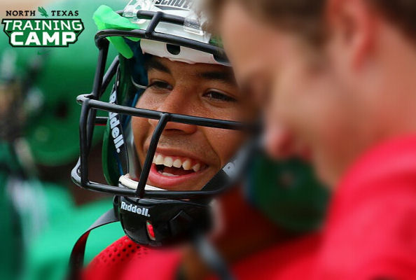 Mason Fine (Cherokee) listed as North Texas top backup QB on depth chart for season-opener against SMU