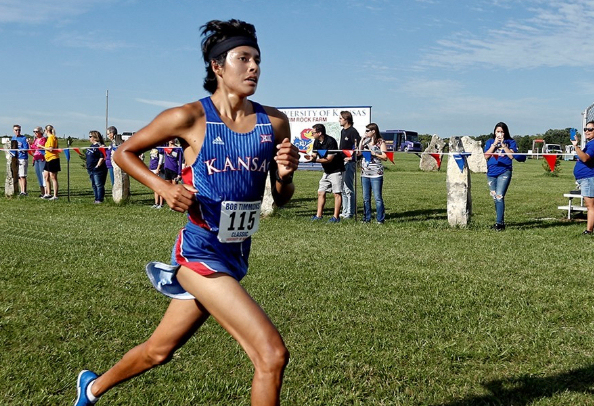 Kansas Freshmen Avery Hale (MHA Nation) finishes in 5th place Overall at the 2016 Bob Timmons Dual Classic