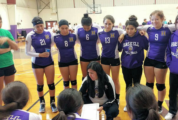 Haskell Indian Nations University Women’s Volleyball Pick up Two Wins in Weekend Games at 2016 LaQuinta KWU Invitational