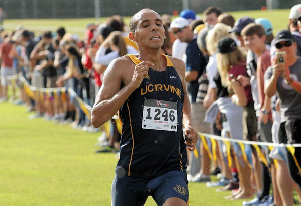 Senior Isaiah Thompson (San Pasqual Tribe) led UC Irvine with a third-place finish at the Pepperdine Invitational