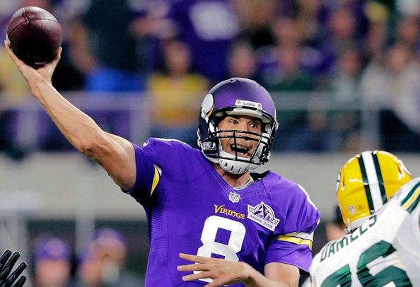 Sam Bradford (Cherokee Nation) bests Aaron Rodgers, Packers to usher in new era for Vikings