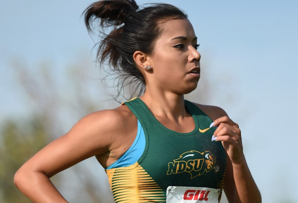 North Dakota State’s Brittany Brownotter (Standing Rock Sioux) 1st Overall at UND Ron Pynn Classic