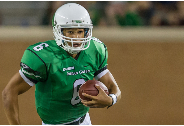 Mason Fine (Cherokee) continues to tighten his grip on the starting QB job for North Texas football